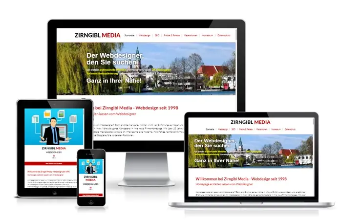 Webdesigner Hilpoltstein und Umgebung - Homepage erstellen lassen